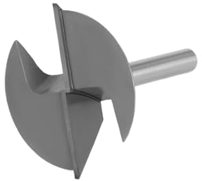 Aqxymju 1pc 8mm Schaft Schwalbenschwanz Gemeinsame Boden Reinigung Router Bit Holzbearbeitung Gravur Sauber Bit Fräser for Holz