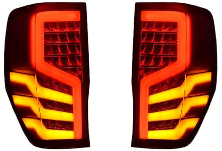 JTNDSHDP Rückleuchten für Ford Ranger 2012~2018,Rücklichter Blinker Bremslicht Rückfahrscheinwerfer Auto Rücklicht Zubehör