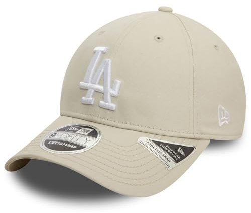 New Era 9Forty Stretch Snap Los Angeles Dodgers Light Beige