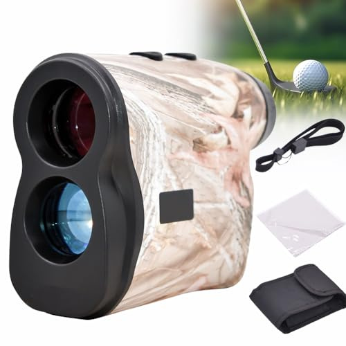 Golfavståndsmätare, 6X jaktavståndsmätare, 500M / 600M / 900M jaktavståndsmätare för golfare, digital golf-monokulär avståndsmätare för golfträning/jakt/byggnad/skogsbruk/utomhussport 500m