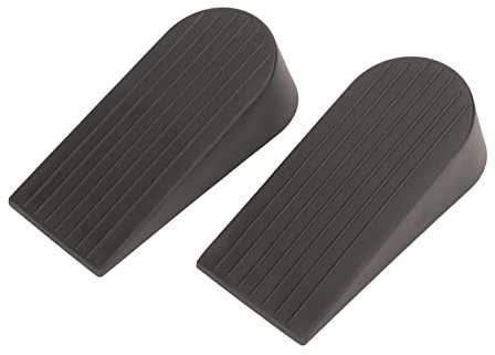 TOPINCN 2 Topes de Puerta, Flexible y Fuerte Agarre TPR Cuña para Puerta, Seguridad para el Hogar para Puertas de Madera, Puertas de Vidrio