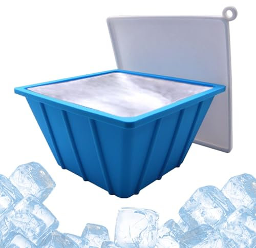 Moule À Glace Pour Bain Froid Refroidisseur D'Eau Et Boissons, Grand