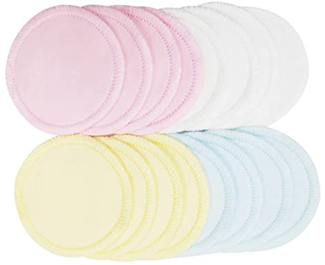 Happyyami 8Stücke Teiliges Wiederverwendbare Waschbare Abschminkpads aus Baumwolle Sanfte Make Up für Gesicht und Aufbewahrungstasche für Hauttypen