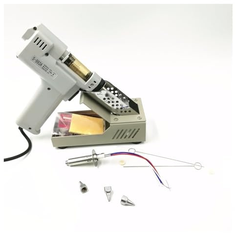 Desoldering Gun Electric Absorb Gun S-993A Electric Vacuum Desoldering Pump Solder Sucker Gun 100W for DIY Use(B-110)