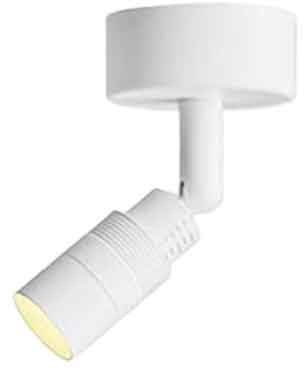 Jadssox Faretto Da Soffitto A LED Con Zoom 3°-60°, Faretto Direzionale Piccolo, Lampade D'accento Con Messa A Fuoco Montata A Vista For L'illuminazione Di Opere D'arte In Soggiorno(White-3000K)