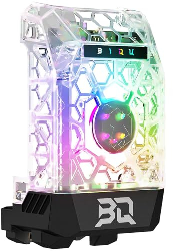 BIQU Panda Jet Pack V2.0 per Stampante 3D Bambu-Lab P1P/P1S/X1C/X1E | Custodia Trasparente con Illuminazione RGB