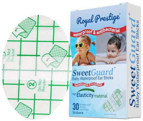 Per le orecchie per la doccia - Cappellini da doccia impermeabili con | protezione per le orecchie | 30 da nuoto | protezioni ovali sicure e portatili per il nuoto surf per bambini e adulti