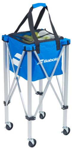 Babolat Wheeled Basket Korb für Tennisbälle, Unisex, Erwachsene, Azur, Einheitsgröße