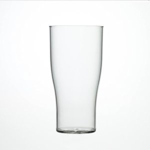 Virtually Unbreakable Heavy Duty Polycarbonate Tulip Plastic Pint Glass (Pack of 12)