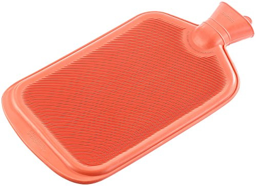 PEARL Wärmeflaschen: Wärmflasche, Größe XXL, rot, 2,3 Liter (Riesenwärmflasche, große Wärmflasche mit Bezug, XL)