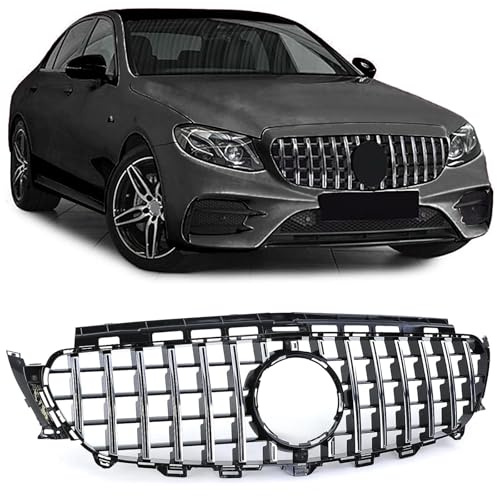 Sport Kühlergrill Schwarz Chrom passt für Mercedes E W213 S213 C238 A238 16-20