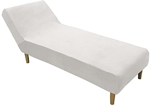 Samt Chaise Luxus Chaise Bezug Für Chaiselongue Chaise Lounge Cover Liegesessel Stuhlbezug Elastische Relaxliege Deluxe Stuhlbezüge (Color : L)