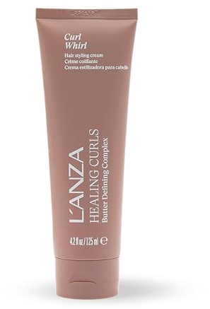 L'ANZA Definierende Lockencreme - Für geschmeidige Locken und Wellen, gegen krauses und fliegendes Haar, ohne Sulfate, ohne Parabene (125 ml)