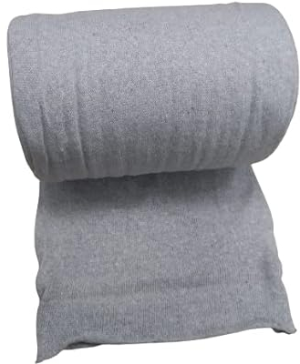 Purpura Home - Bobina Rollo Bayeta Punto 2,5 kg. Trapo Paño Limpieza Profesional Industrial o Particular. Máxima Absorción. Hogar y Cocina. Suelos, Maquinaria, Planchas, Azulejos. Color Gris