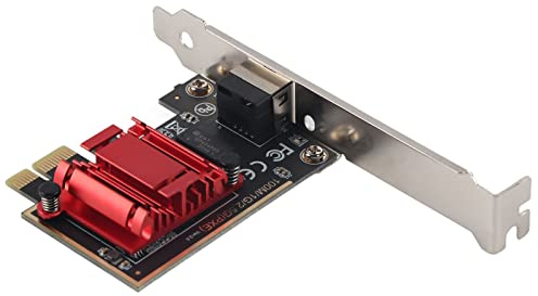 TXA092 PCI-E-Netzwerkkarte, 2,5-Gbit/S-Gigabit-Ethernet-Netzwerkadapter, PCI-E-Netzwerkadapterkarte für 10 / Win7 / Win8, 8.1