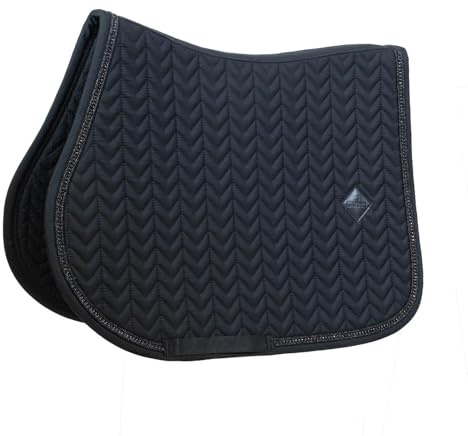Kentucky Horsewear - Schabracke - inkl. Metallkette - Satteldecke - Springen - Schwarz