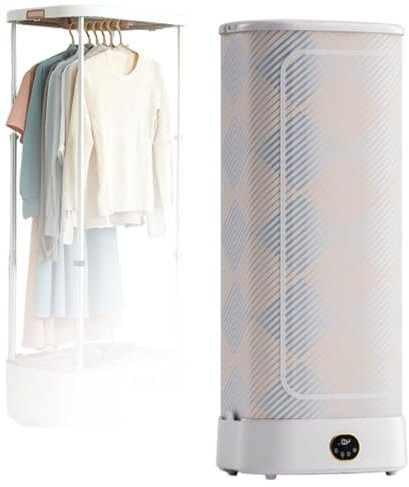 Machine à repasser à vapeur avec tige télescopique pliable automatique 1000 W pour vêtements et tissus
