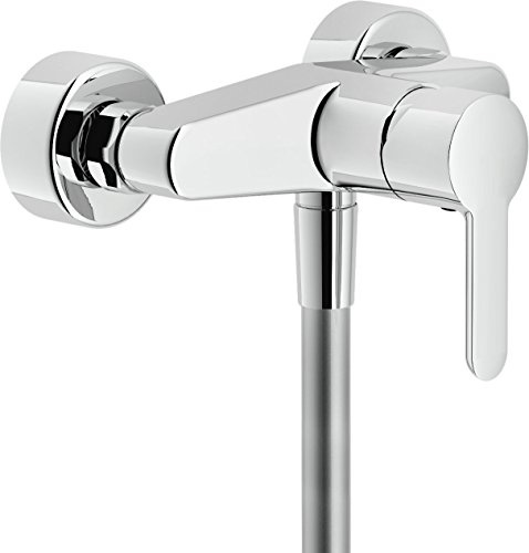 Nobili Rubinetterie Ab87130 Miscelatore Monocomando per Doccia Esterno Collezione Abc Cromo