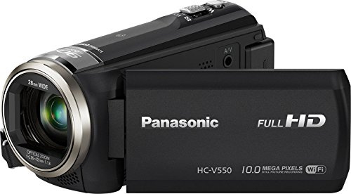 Panasonic HC-V550 - Camcorder - Black