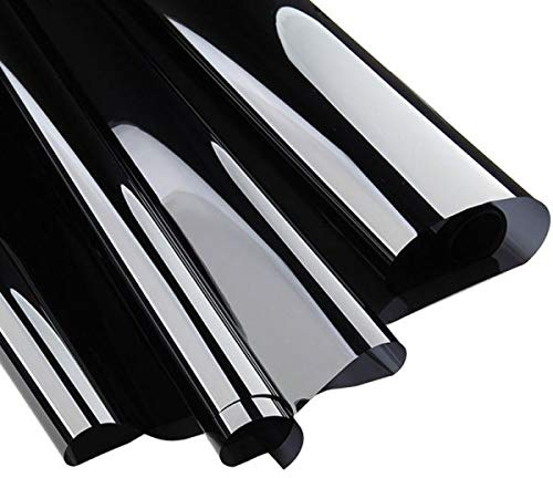 StickersLab - StickersLab - ABG Tönungsfolie Scheiben Black Shade, Selbstklebende Glasfolie (15%, 76cm x 3m)