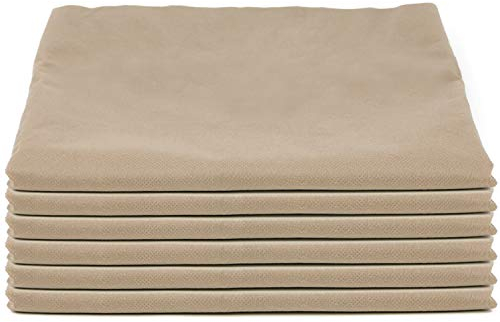 com-four® 6X Rosenvlieshauben, Schutz-Haube aus Garten-Vlies zur Pflanzen-Abdeckung im Herbst und Winter (06 Stück - Pflanzen-Abdeckung)