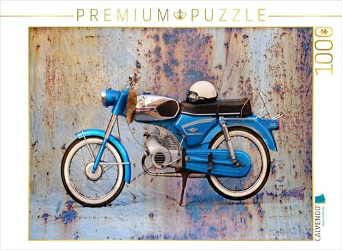 CALVENDO Puzzle Zündapp C50 Sport Baujahr 1974 1000 Teile Puzzle quer | Lege-Größe cm Foto-Puzzle für glückliche Stunden
