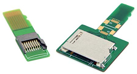 cablecc 1 x SD-Speicherkartenstecker, TF-Buchse auf Micro-SD, TF-Stecker, Erweiterungsset, Erweiterungsadapter, Testwerkzeuge