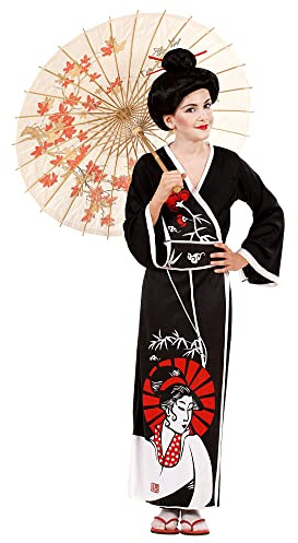 W WIDMANN MILANO Party Fashion - costume da geisha, kimono, abito giapponese per bambini, costumi in maschera