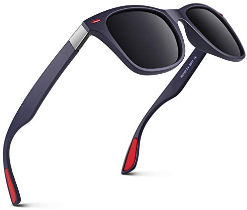 GQUEEN Polarised Sunglasses Mens Womens Lightweight TR90 Frame 100% UV400 Protection