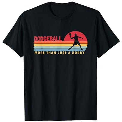 Dodgeball mehr als ein Hobby Team Spiel Prisonball Dodgeball T-Shirt