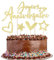 9pcs Joyeux Anniversaire Décoration de Gâteau Or Cake Cupcake Topper Étoile Cœur Gâteau Topper Happy Birthday à Paillettes Personnalisée avec Bâtons Décoration de Table pour Mariage Anniversaire Fête