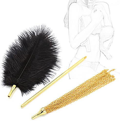 SM fouet sexe fouet érotique avec chatouilleur de plumes et fouet à chaîne amour plume clitoris culture flirt chatouilleur BDSM bondage fessée paddle récolte jouet sexuel érotique pour les couples