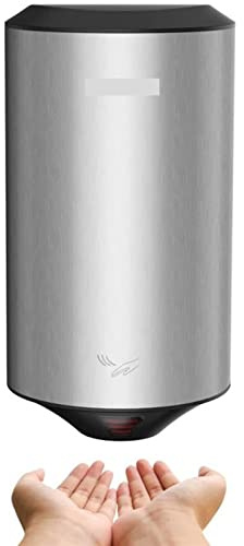 CHDWEY Händetrockner Händetrockner Compact Jet Air Automatischer Händetrockner Edelstahl Smart Senser Trocknende Handmaschine Für Badezimmer Toilette