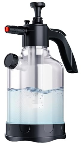 Pcingsia Botella de espuma de lavado de coche, botella de espuma de lavado de mano, pulverizador de espuma de nieve con boquillas para coches, caravanas, motocicletas, automóviles y camiones