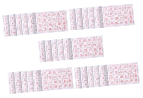COHEALI 30 Feuilles Papier De Pratique Chinois Tissu De Chinoise Papier De Copie Papier à Lettre pour La Écriture De Écriture Chinoise Papier De Riz