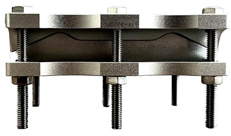 Noahwood Professionelle Griffbrett-Deckform, Metall, 98 x 32 mm