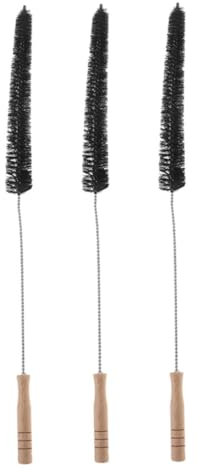 GLSTOY 3pcs Dryer Vent Cleaning Brush Kit Dryer Lint Brush Flexible Hose for Refrigerator Coil Radiator Cleaning for Efficient Airflow