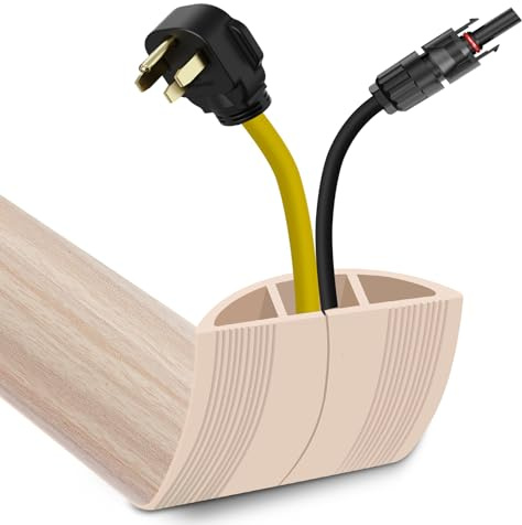 Conducto para Cables de Suelo, Puente para Cables, Conducto para Cables de Alimentación Plano, Fácil de Cortar para El Hogar, La Oficina, La Escuela, Conciertos