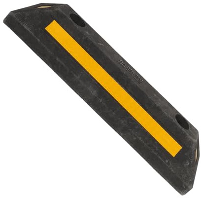 MAGICLULU Tope de Rueda de Goma Resistente para Garaje Bloqueo Antirretroceso y Diseño Duradero para Calzos de Ruedas en Coches y Autocaravanas