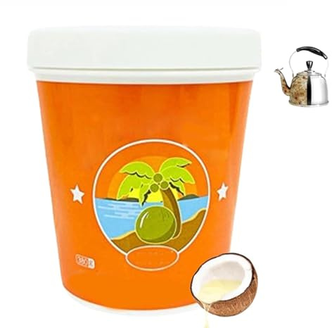 Pasta multiuso per pulizia e lucidatura all'olio di cocco, pasta detergente per olio di cocco, potente pasta per la pulizia delle pentole, senza residui