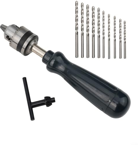 Bärbar handborr 0 66 mm för PCB, plast, kretskort, kolfiber, kompositbräda, trä, gummi, PVC och modelltillverkning