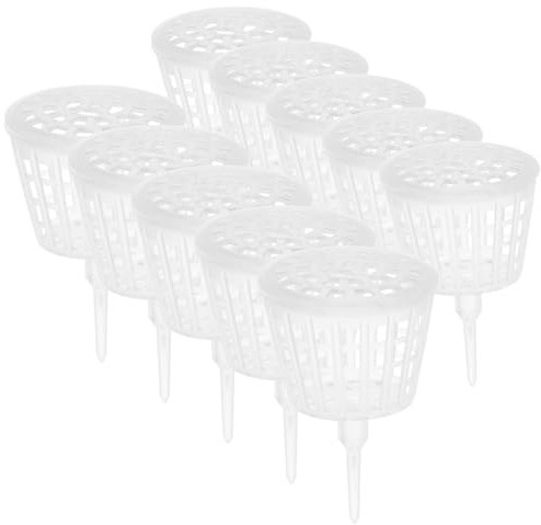 Healifty Boîte à Engrais pour Bonsaï Réutilisable Transparente Grosse Taille Couvercle, Lot de 30 Paniers D'engrais pour Jardinage, Outils de Fertilisation pour Fleurs, Orchidées et
