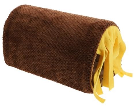 Levemolo Túnel para Hámster y Cobaya Borlas de Algodón, Casa Pequeña para Animales Pequeños, Ambiente Fresco y Cómodo para Dormir, Diseño Novedoso y Textura Suave