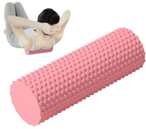 Yoga-Schaumstoffrolle 30 cm Tiefenmassage-Rolle | Schaumstoffrolle für Training für Massage von Rücken, Füßen, Beinen, Waden, Oberschenkeln, Armen, Körpermuskeln, Workout,