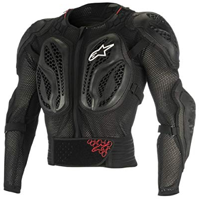 Alpinestars 1568957 Pettorina Bionic Action Jacket, Nero/Rosso, M