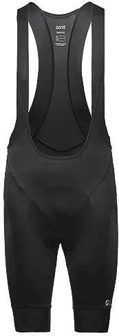 GOREWEAR C5 Salopette corta con fondello da ciclismo per uomo, M, Nero