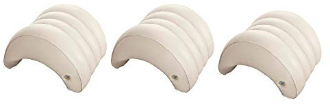 Intex Hot Tub Removable Inflatable Lounge Headrest Pillow Spa Accessory (3 Pack)