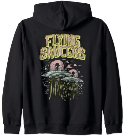 UFO Roswell Alien Flying Saucière I Want to Leave Sweat à Capuche