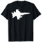 F-18 Militare Air Force F18 Fighter Jet Tee Maglietta