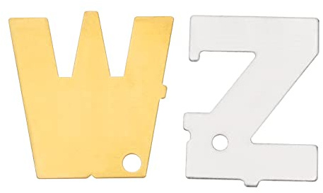 be in your mind 2 herramientas de ajuste de la palanca de dosificación (forma W y Z) compatible con Walbro Compatible con Zama Carburadores sobre Cortadores y Motosierras de metal